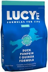 4.5lb Lucy Pet Duck Pumpkin & Quinoa for Dogs - Health/First Aid